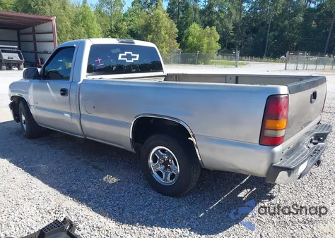 2000 Chevrolet Silverado 1500 from USA, damaged, VIN 1GCEC14W1YE215063